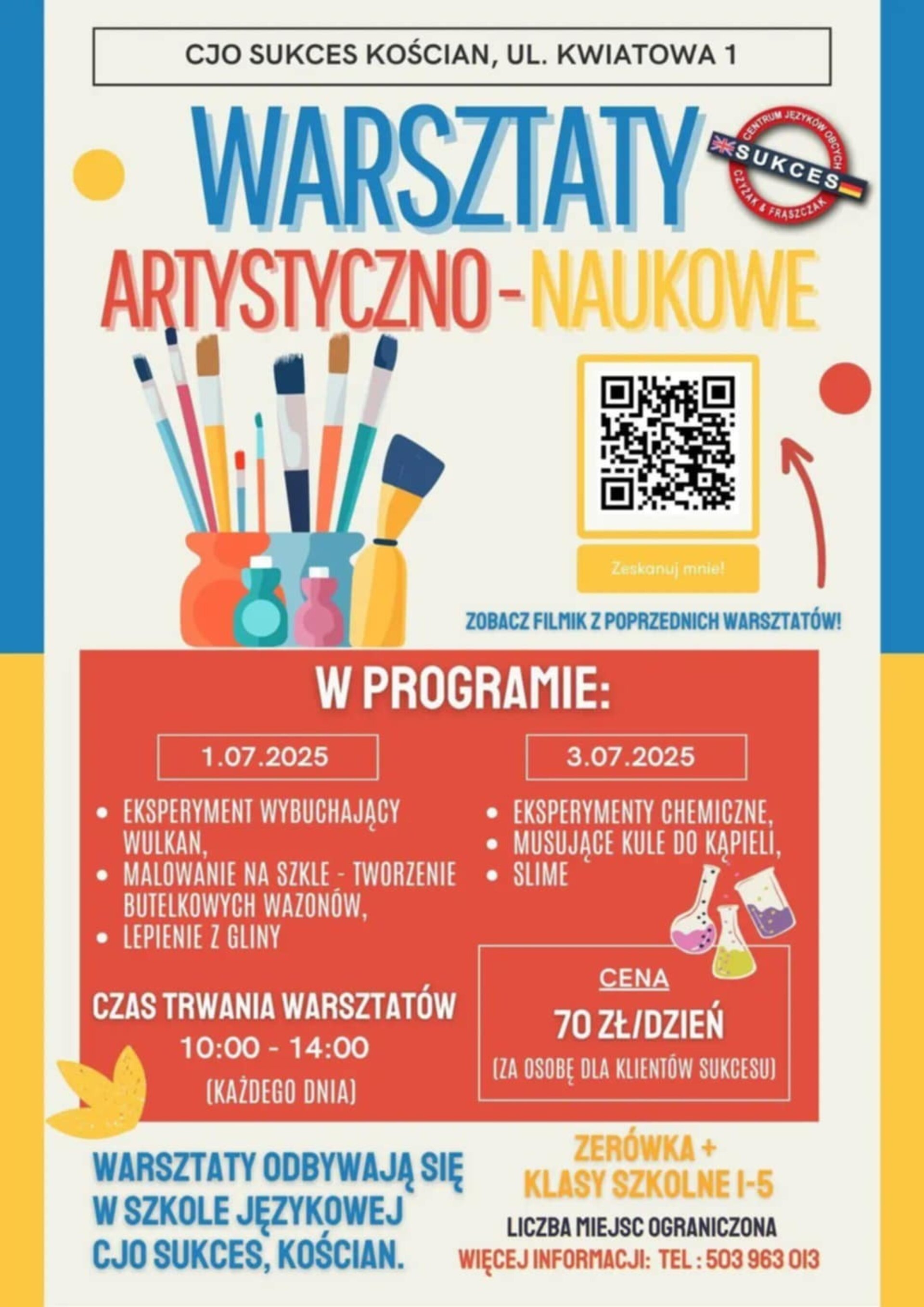 Warsztaty artystyczno-naukowe