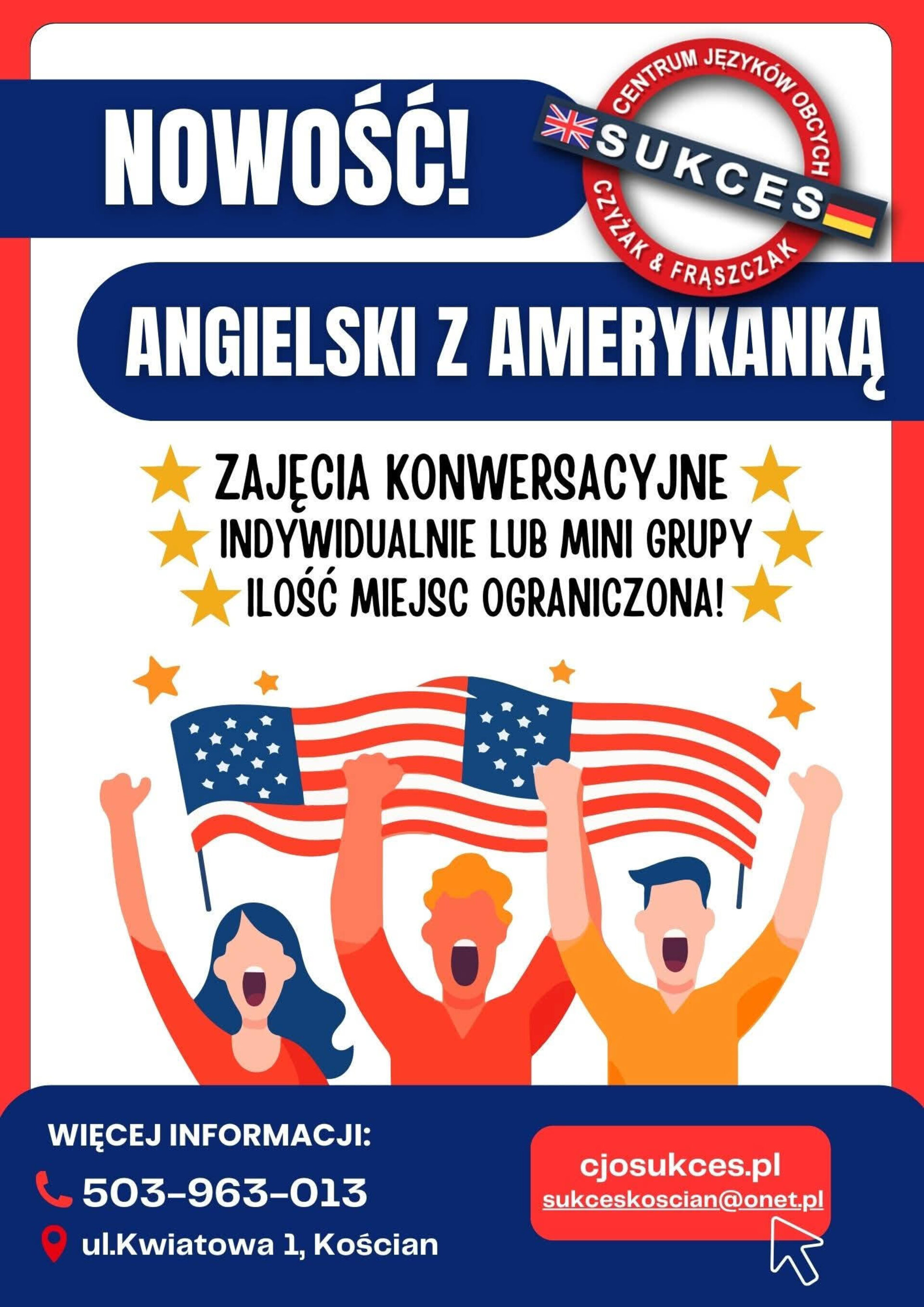 Zajęcia z Amerykanką