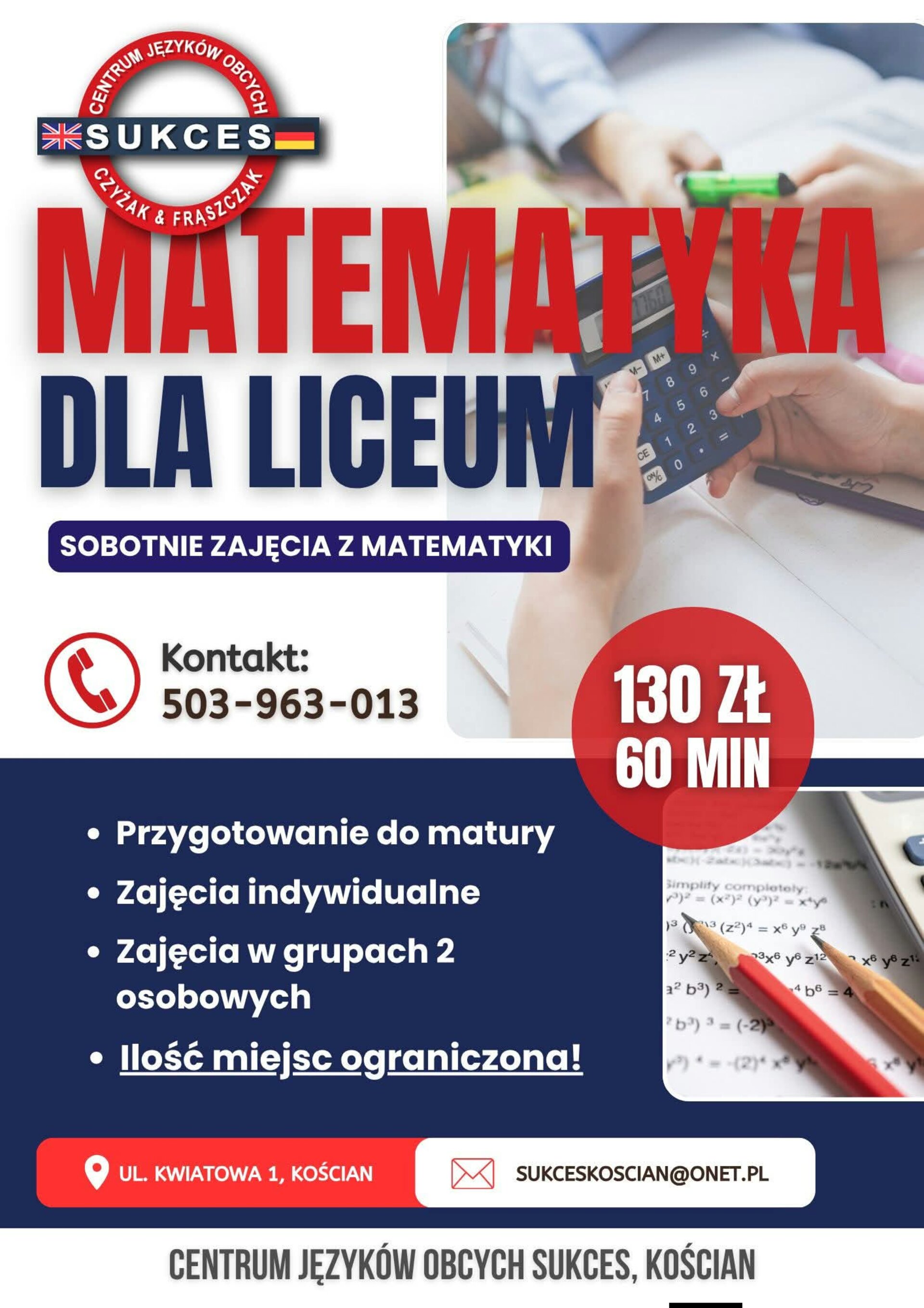 Matematyka dla liceum